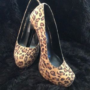 Leopard Print Kardashian Kollection Heels